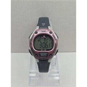Timex Ironman Classic 30 Lap Watch 34mm Indiglo WR100M New Battery Quartz Womens
